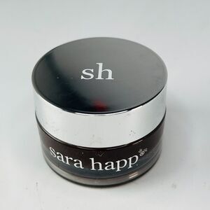 Sara Happ Clay Lip Scrub Exfoliant Vanilla Bean Dry Flaky .5 oz New